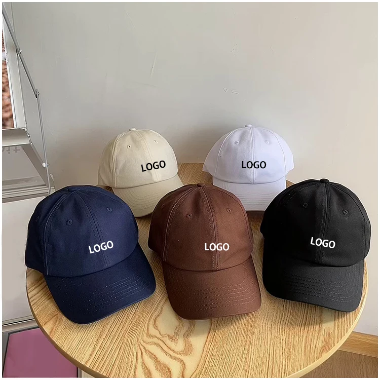 High Quality Men Plain 6 Panel Sports Cap Custom Embroidery LOGO Blank Womens Baseball Hat