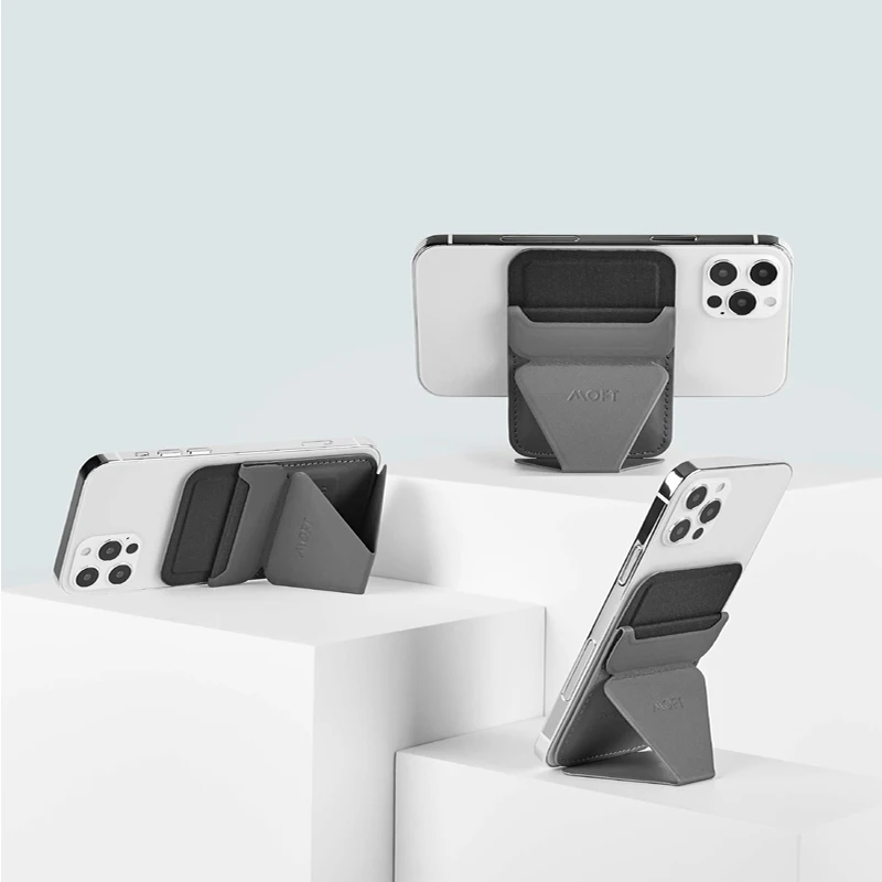 2022 MOFT Wallet New Snap-on Portable Reusable Magnetic Multi angle Adjustment Phone Stand For iPhone 12/13 series