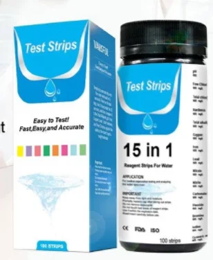 drinking home water testing kit iron copper alkalinity nitrite total hardness chlorine test strip test kit