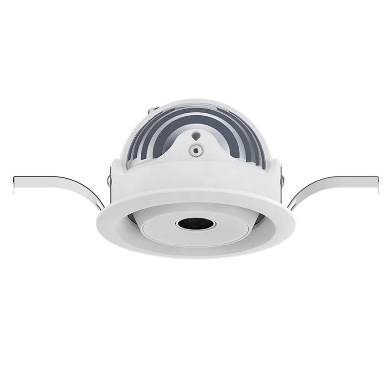 UGR 9 12W Adjustable RA97 COB LED Ceiling Wall Washer Lights Antiglare Downlight for Home Office Warm White Cold White Emittance