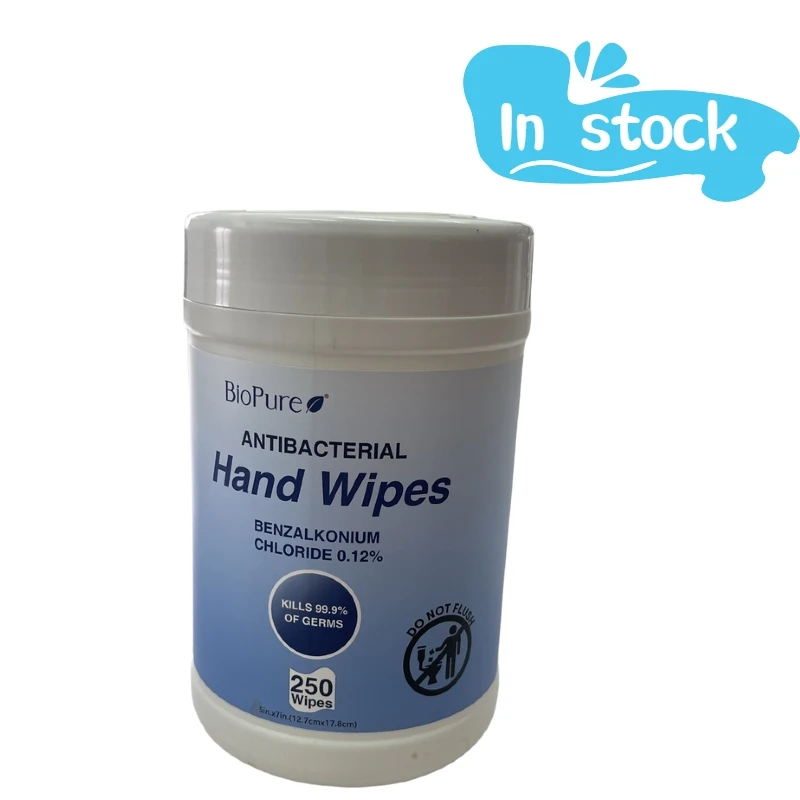 Chinese factory production High quality non woven wet wipes spunlace nonwoven fabric antibacterial disinfecting wipes