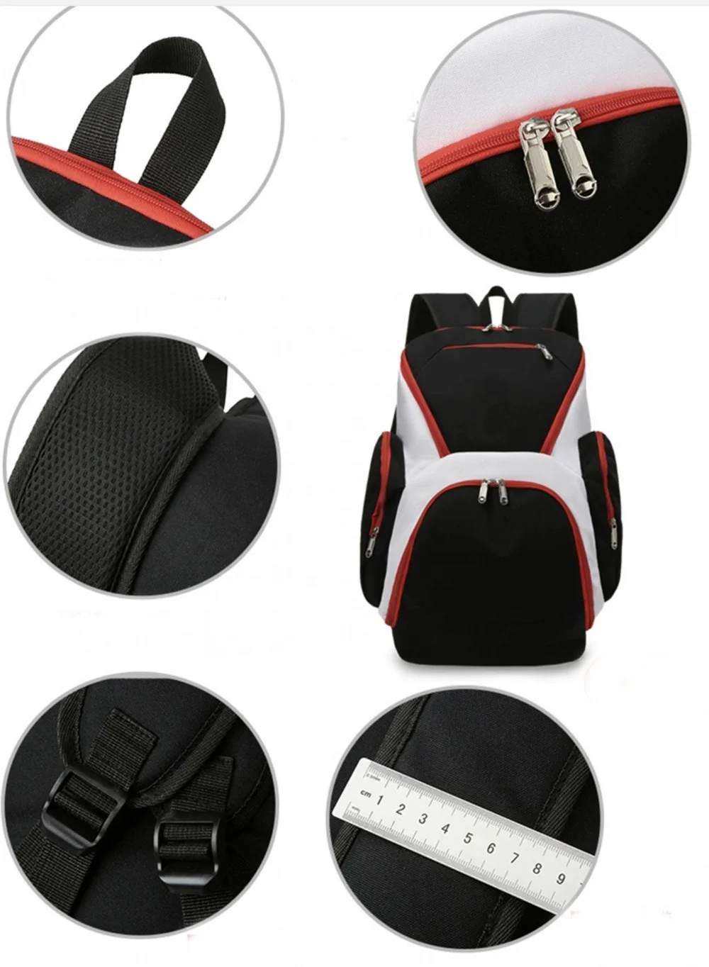 Custom Logo Basketball Bag Big Space Soccer Bag Comfortable Sport Training Bag