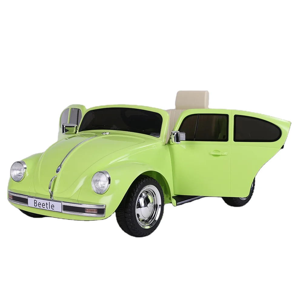Новый лицензированный автомобиль Beetle 12 В на аккумуляторе детский электрический игрушечный