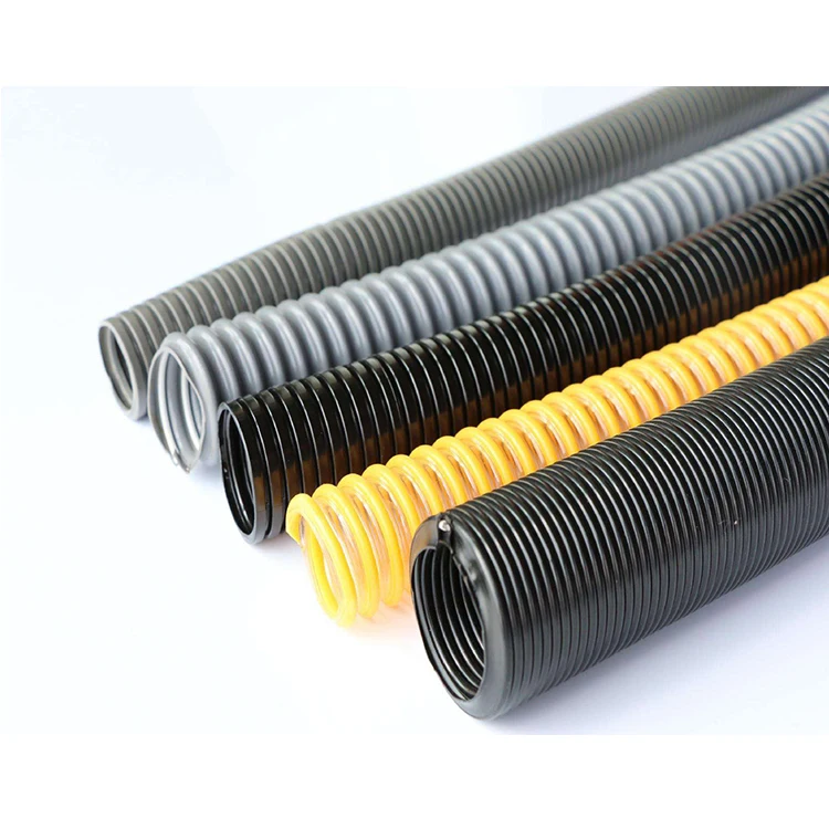 Хорошее качество гибкий гофрированный шланг Hdpe на заказ Сантехнический для обезвоживания шланга