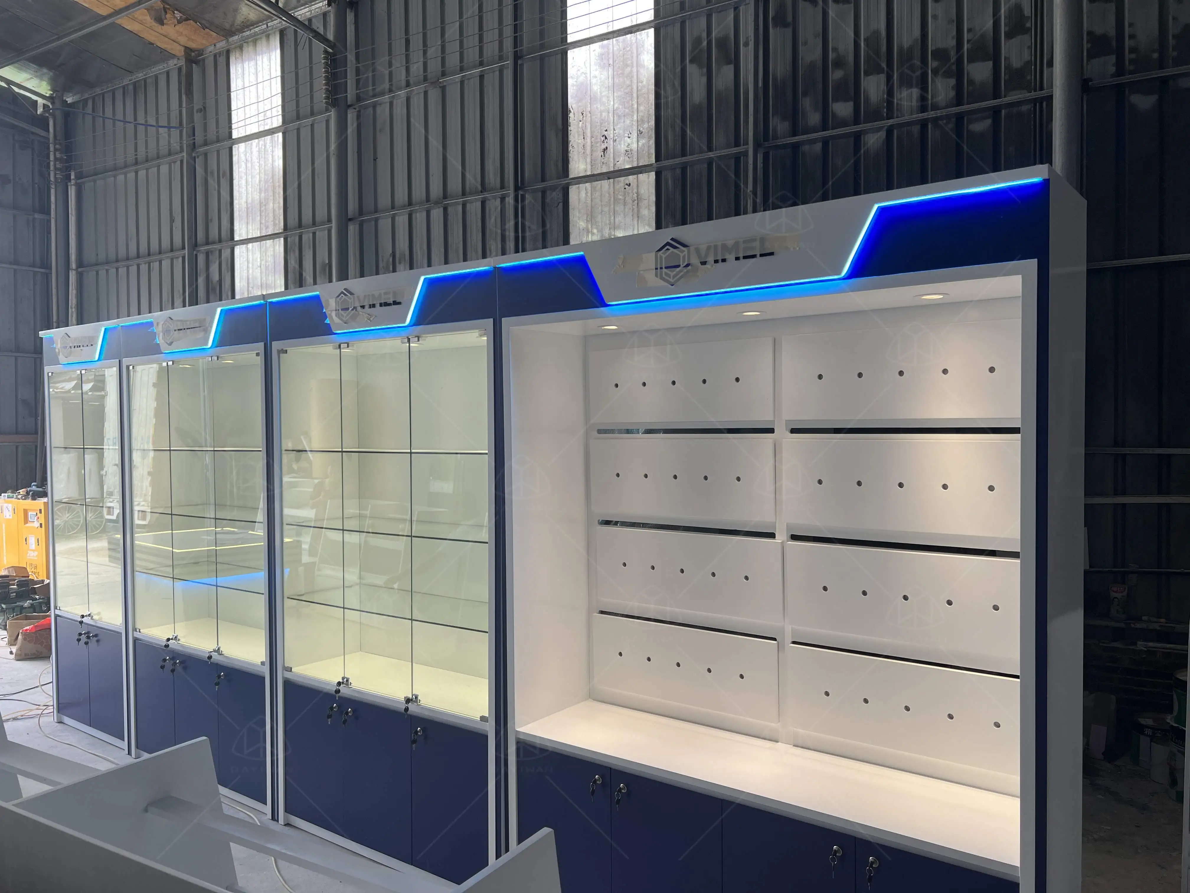 CCTV Camera Display Shop Decoration Showroom CCTV Shop Interior Design Retail