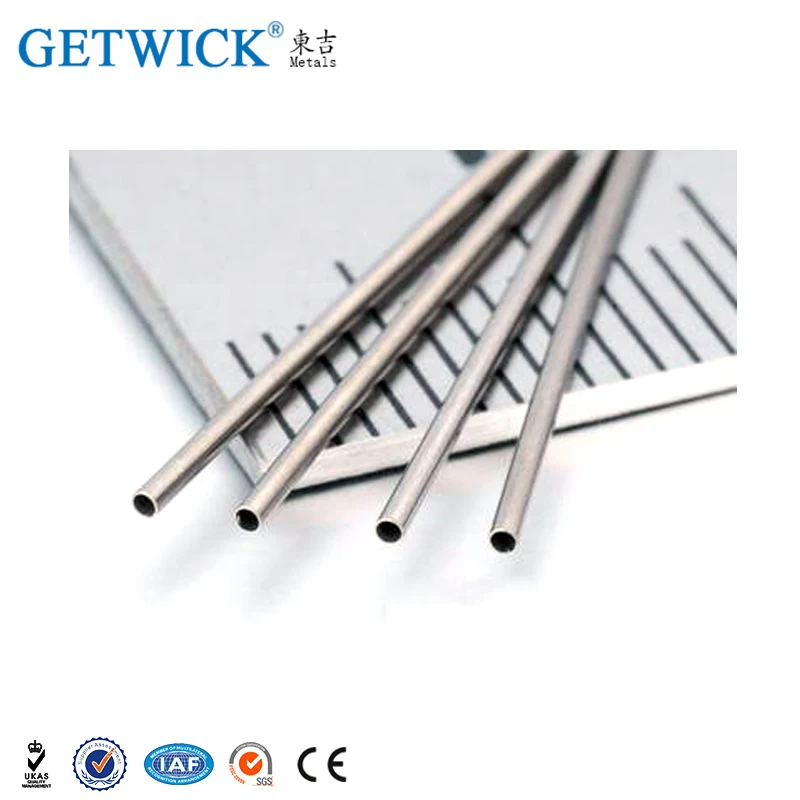 6al-4v титановая капиллярная медицинская титановая трубка 3 мм