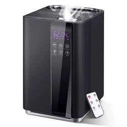 Home LED screen temperature display ultrasonic air purification humidifier app control cool mist humidifier