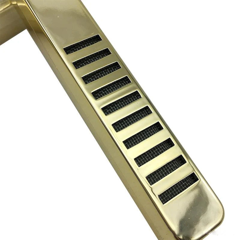 Long stick Golden plastic humidifier for cigar