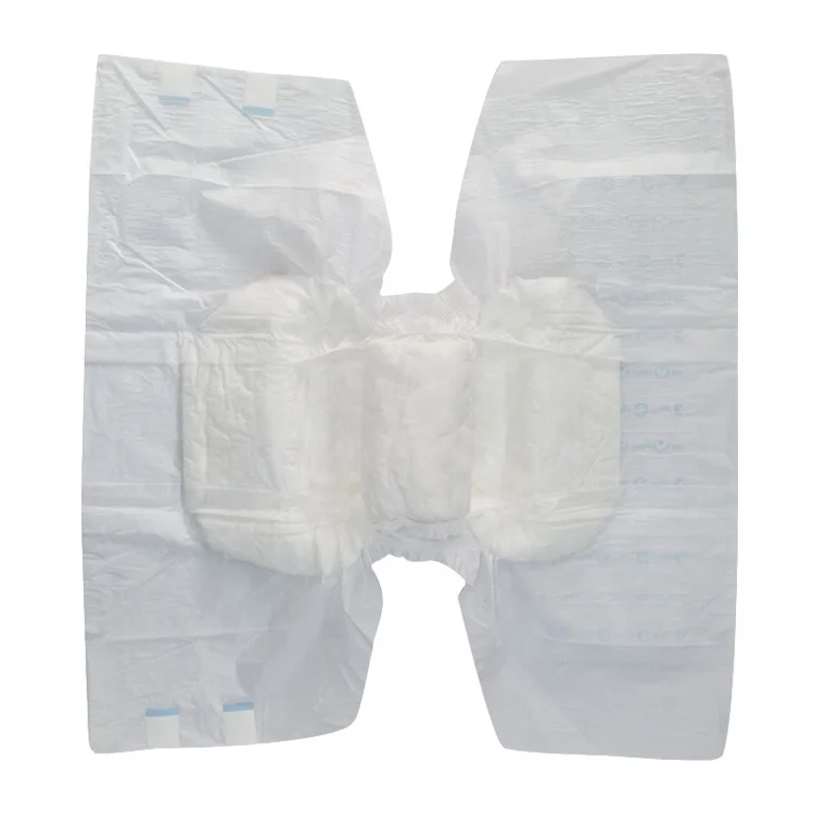 Adult Products Hot Sale Non Woven Fabric Colored Disposable Adult Diaper Ultra Thick Fluff Pulp Cheap Price Adult Diaper In Bulk