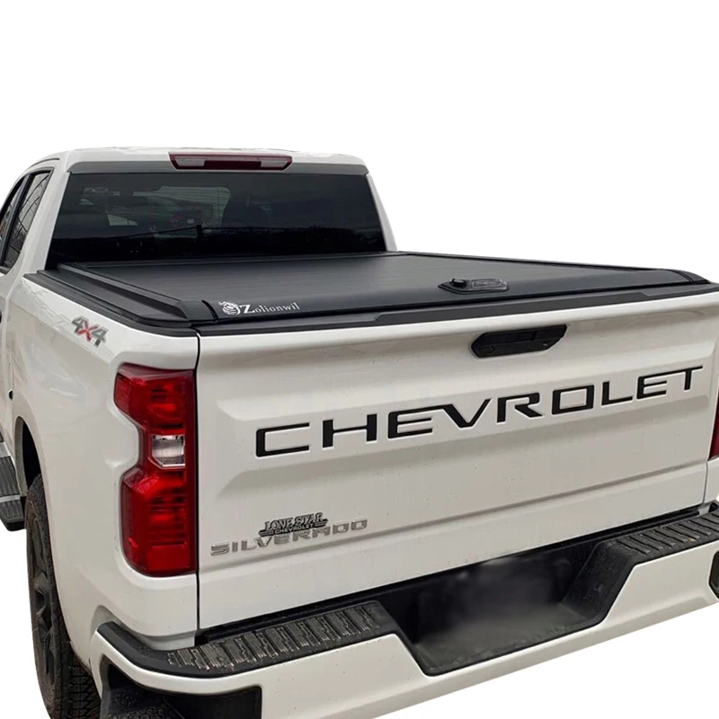Zolionwil Pickup Truck Accessories Manual Tonneau Cover for ISUZU D-MAX Chevrolet Silverado GMC Sierra