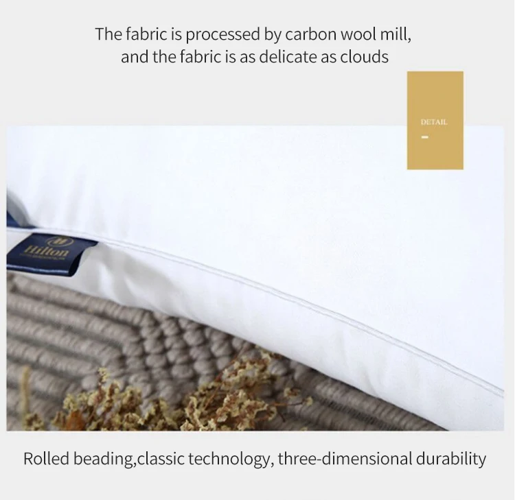 Wholesale Hilton hilton Hotels Cushions Throw Pillow Bedding Pillow travel silk case neck  customization
