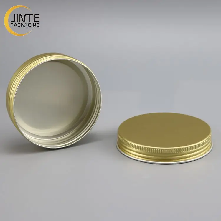 High Quality Customized Printed Big Round Aluminum Tin Cans For Cosmetic Packaging