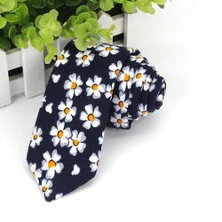 Top Quality 100% Cotton Print Neckties To Match Shirts WIth Private Label