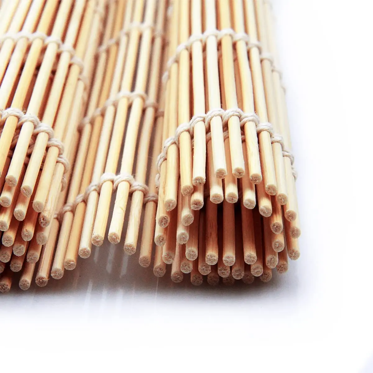Bamboo rolling mat for sushi making
