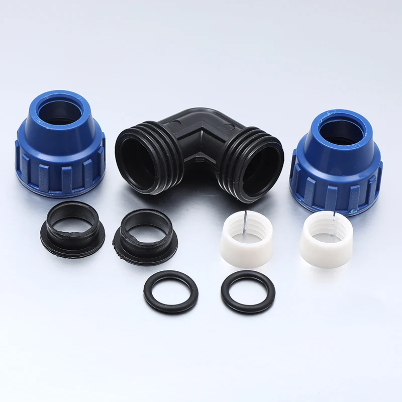 Сельскохозяйственное орошение для фермы DIN PP hdpe pe Компрессионный фитинг женский
