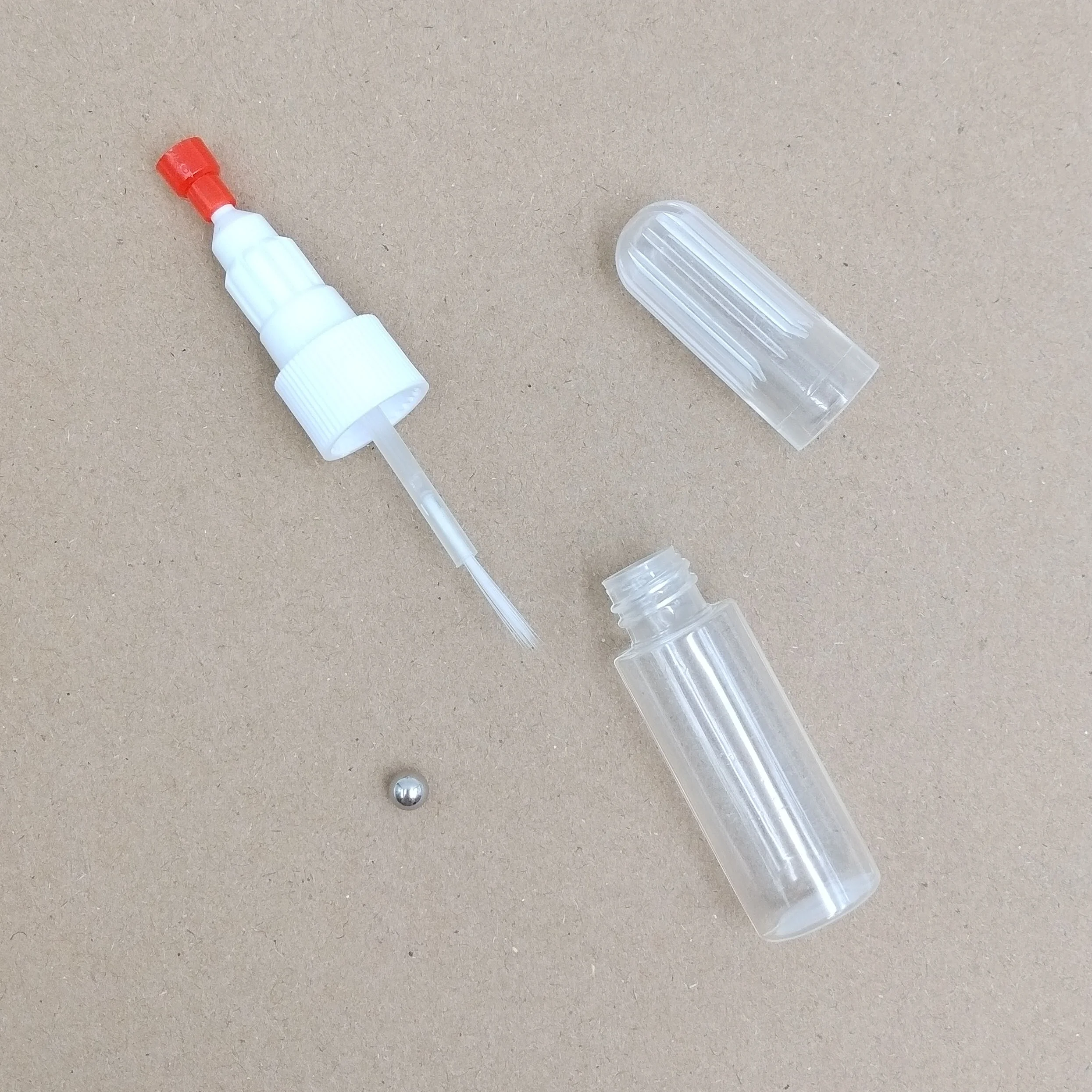 Fillable 2-in-1 Paint Touch-Up Applicator Pens Precision Fine Tip Writer Pen Brush - 10ml Bottle, Mixing Ball,Needle