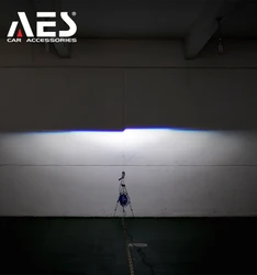 FX Double Laser Fog Lights Projie HID Bi-LED Projector Lens 5500K  Halogen & Xenon Headlights  Car Light Retrofit Waterproof For