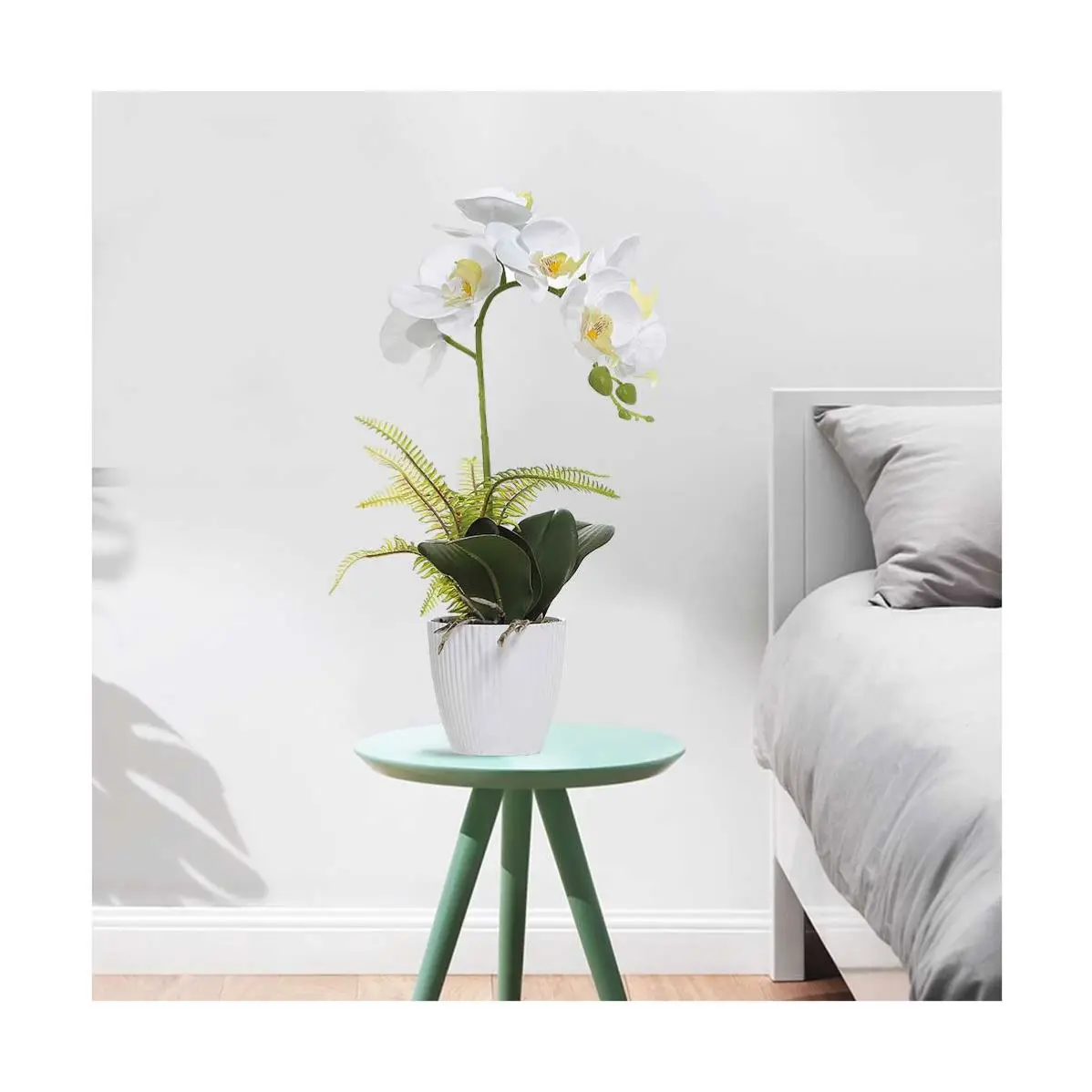 Wholesale Natural Touch Amazing Artificial White orchid flower artificial for home decoration