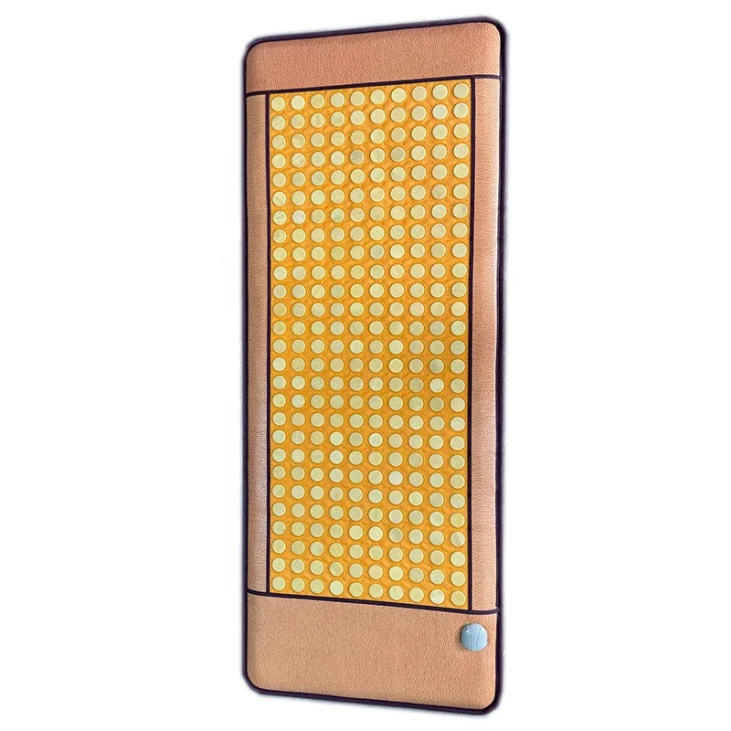 Natural jade stone mattress  spa stores germanium gemstone mat relax chinese tourmaline jade sofa mattress