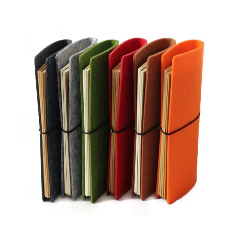  Блокнот для упражнений из войлока с логотипом на заказ