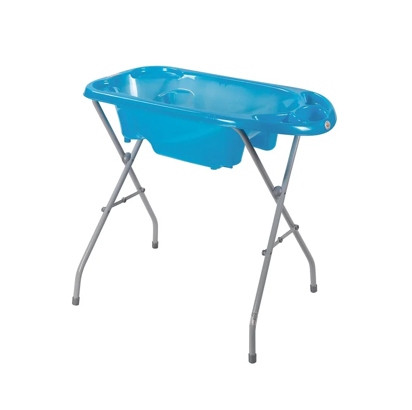 Оптовая продажа с завода, набор пластиковых детских ванн в современном стиле со стальной подставкой
