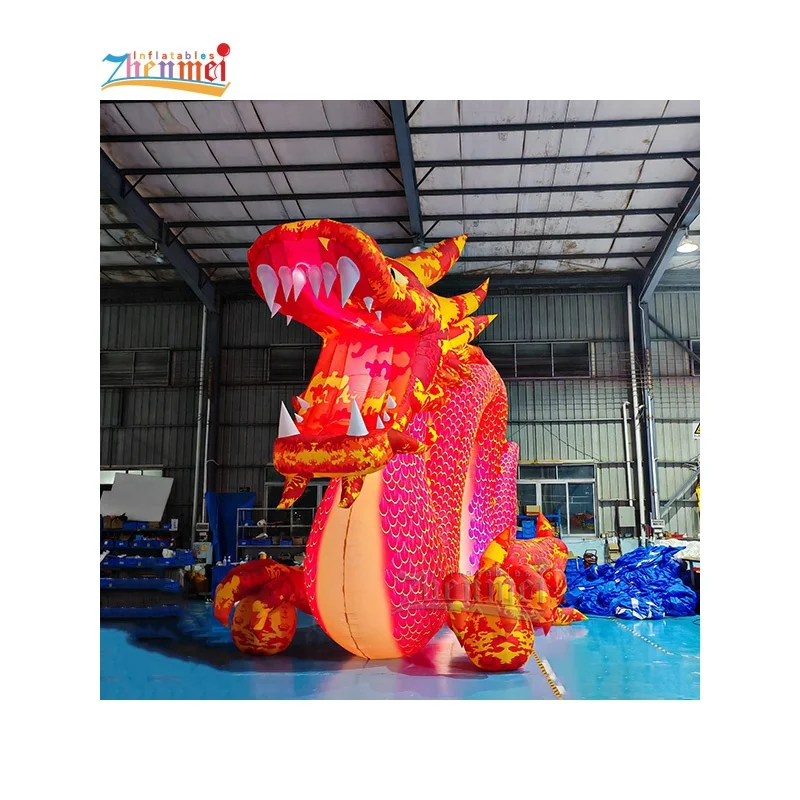 Zhenmei Advertising Giant Inflatable Chinese Dragon for Event