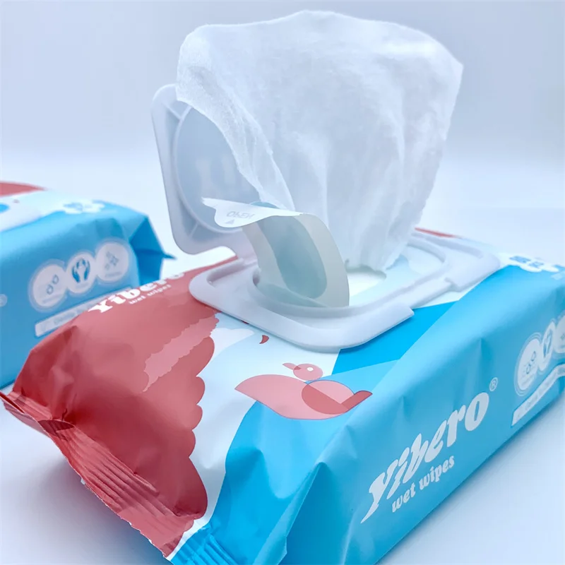 Wholesale Biodegradable Baby Wet Wipes Water Wipes Unscented for Sensitive Skin