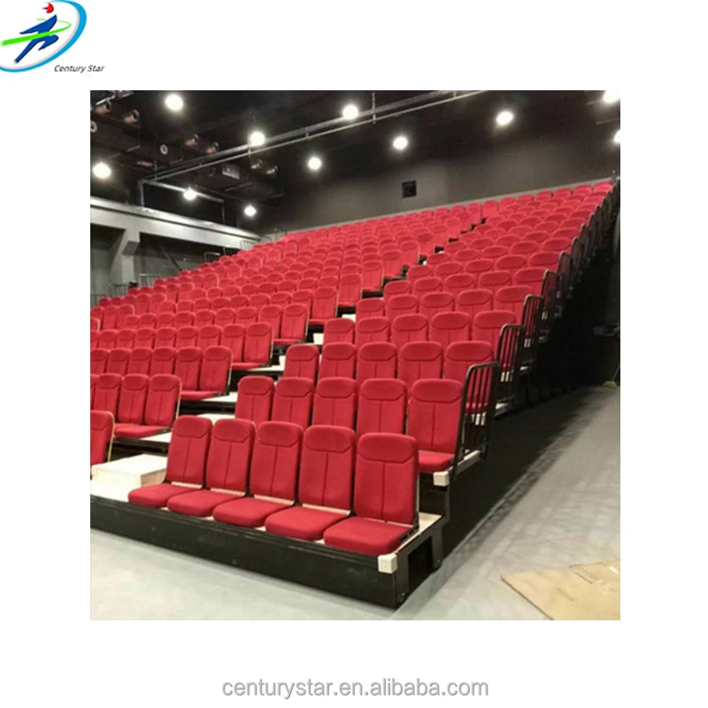Century star manufacturer Sports & Entertainment bleachers HDPE plastic stadium seat bleacher chair