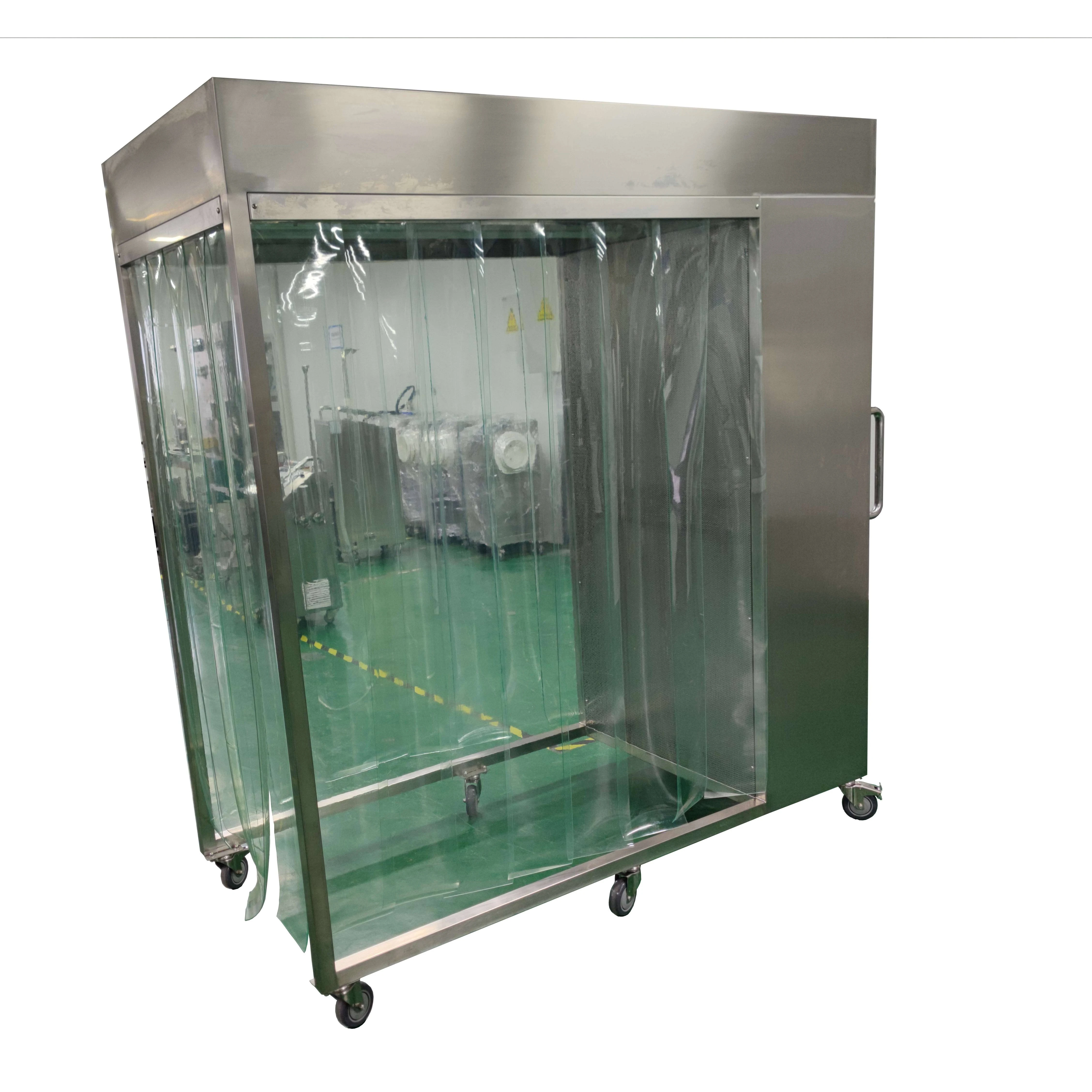 HJCLEAN customization Mobile  laminar air flow hood  vertical laminar flow hood with ISO9001