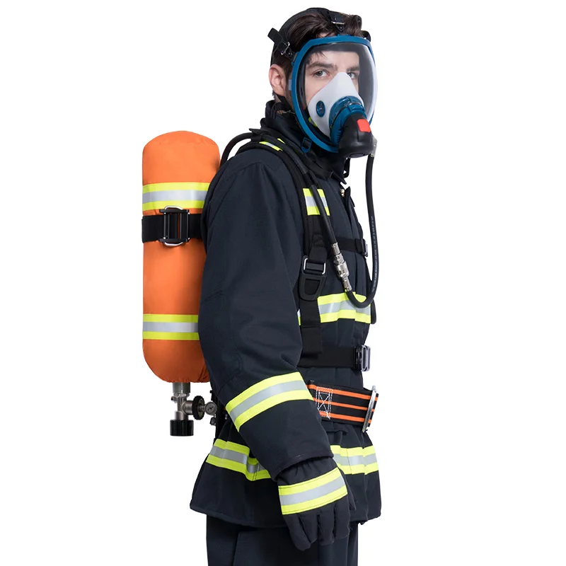 2023 Best Selling Fire Fighting Equipment Positive Pressure Air Breathing Apparatus-6.8L