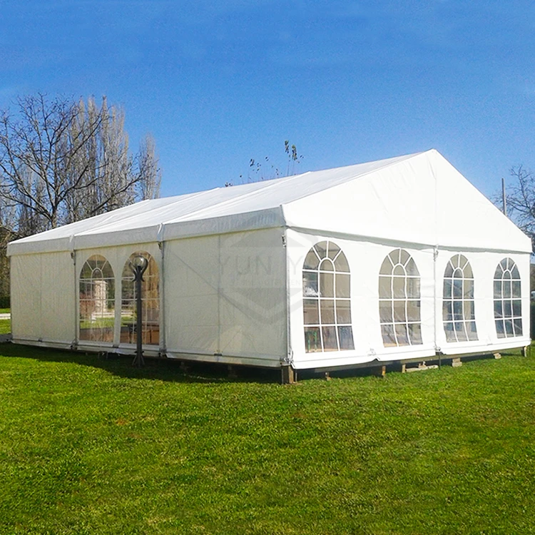Customized Outdoor White Wedding Party Tent Event Marquee Church Tenda for 100 - 500 People