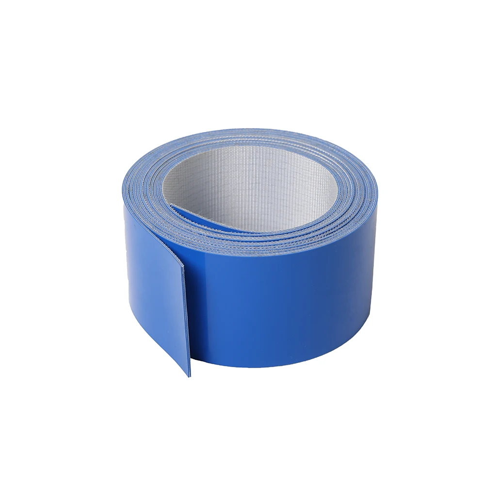 Custom Heat resistant circular Rubber PU Blue 1.5MM pu Dry belt food grade pu conveyor belt In Food Processing Industry