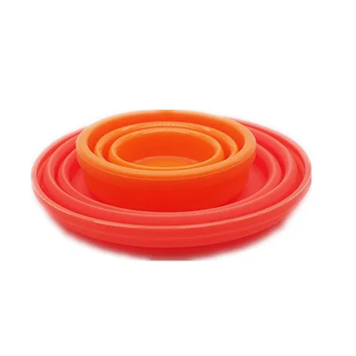 2022 2023 Silicone Bowl Foldable Camping Bowl Folding Collapsible Water Bowl