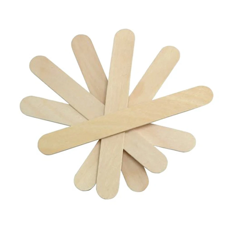 Medical disposable wooden dental tongue depressor sticks