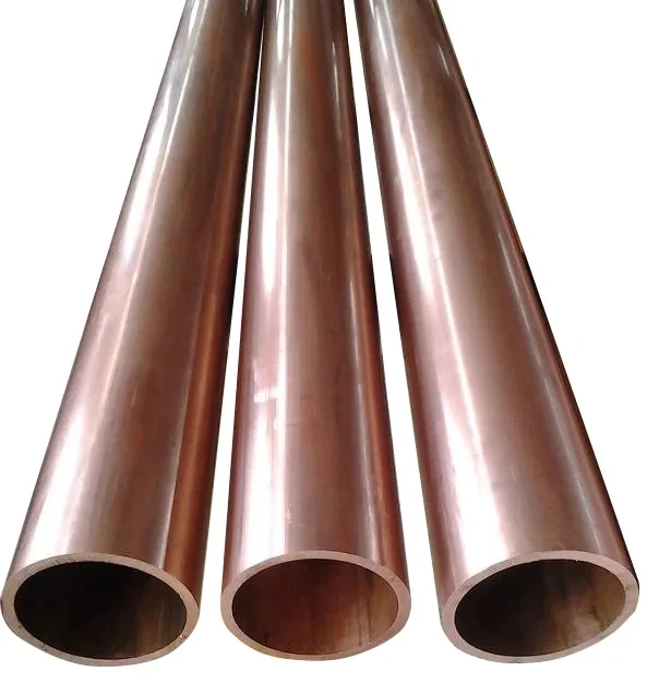 Top quality ASTM C11000 straight copper pipe Tube Brass Copper pipe