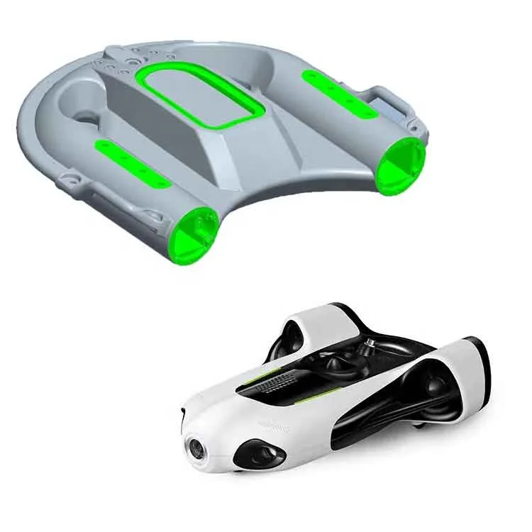 Rotational molding process Aluminum 6061 offshore floating tube Rescue equipment mold