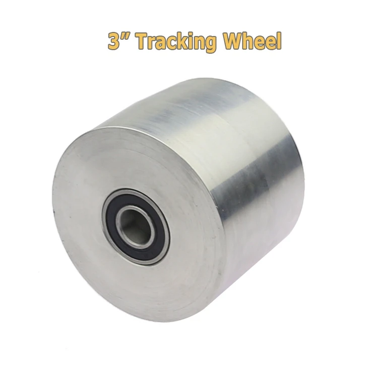 Fully Aluminum Wheel 4 in 1 Set Belt Knife Grinder Wheels Drive Tracking Idler