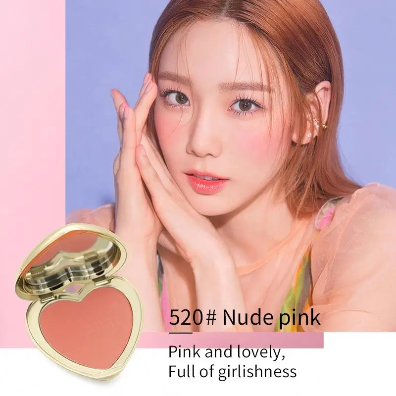 OEM Private Label Blusher Face Cheek Contour Powder Vegan Blush On Make