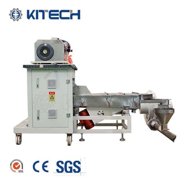 Kitech PE PET EPS PS HIPS Flakes Water Strand Pelletizing Cutting Machines