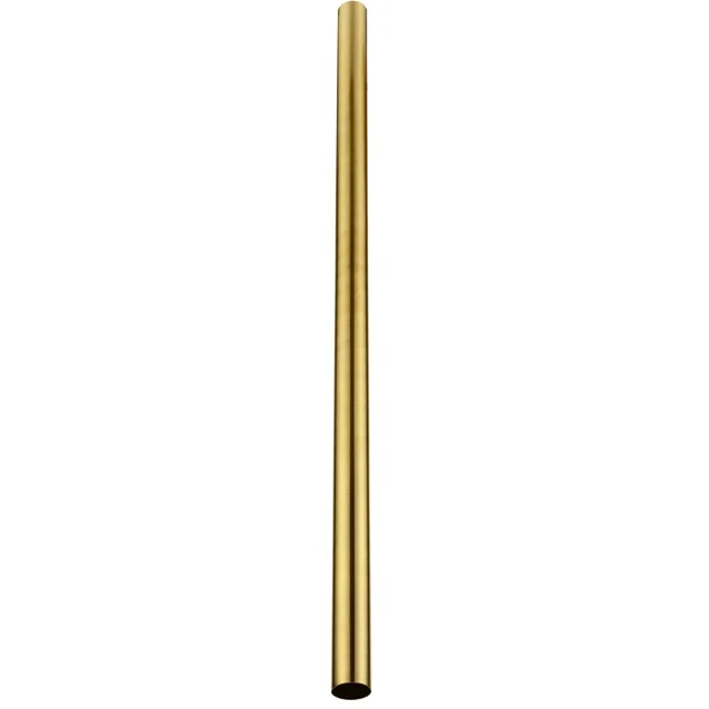 Gold color round Tube Steel Pipe for Furniture tube High Quality  3 Metre Length