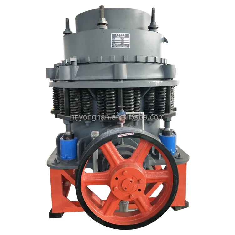 High Hardness Materials Iron Ore Limestone Crushing Equipment High Crushing Ratio Cone Crusher