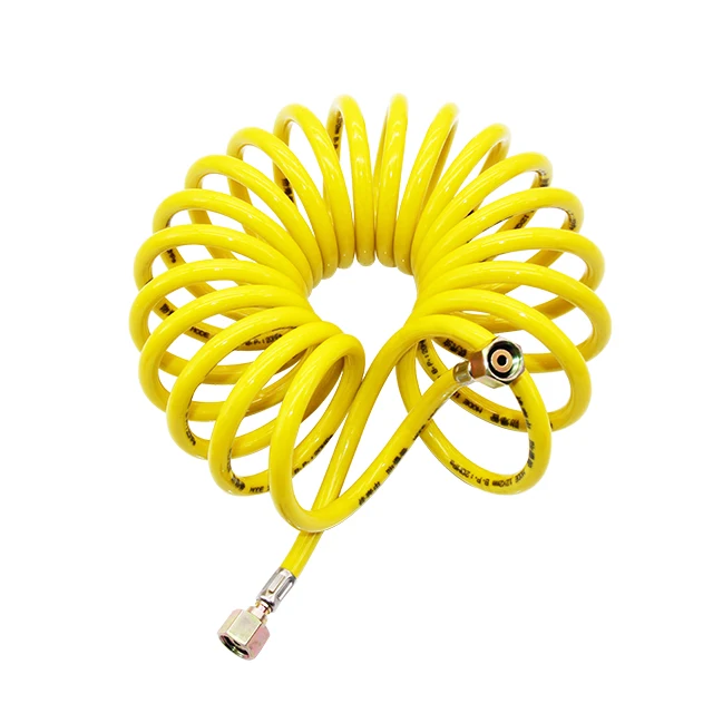 nylon explosion-proof hose,recoil tube high pressure flexible spiral air brake coil hose with iso9001