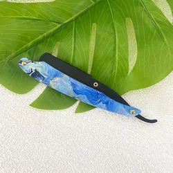 Stainless Steel Straight Razor Single Blade Safety Razor Disposable Blade Shaving Safety Razor