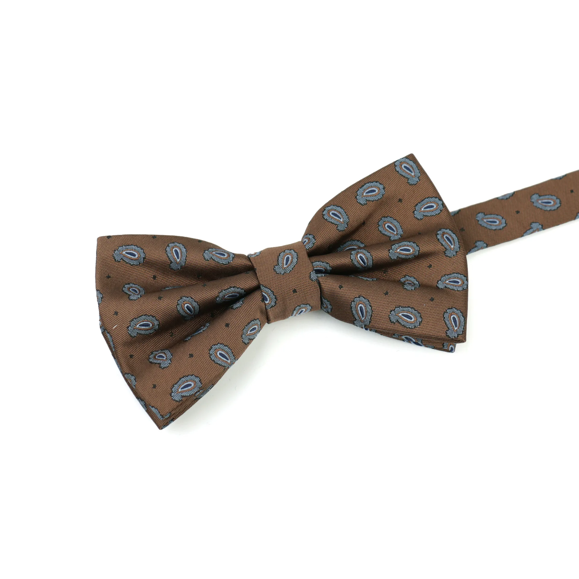 Business classical men wedding pred tie butterfly casual business small necktie solid brown bowtie