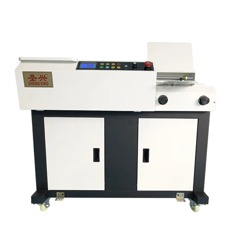 High-Speed Wireless Fully Automatic Office Commercial Binding Machine Glue-Bound Hot-Melt Loading Equipment Graphic Text