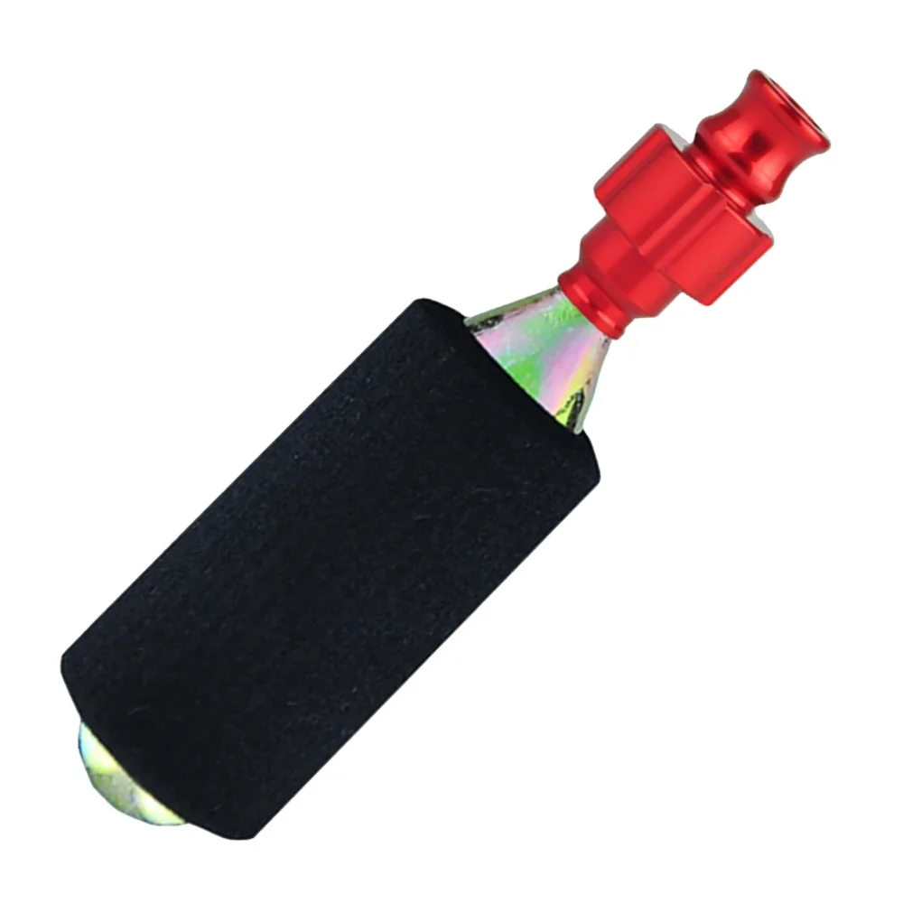 Mountain bike Pump With CO2 cartridge  Compatible with Presta and Schrader Valve