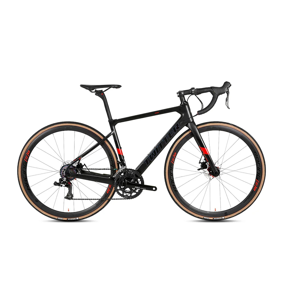 Factory OEM hybrid  bicycle road bicycle 700c with 24S carbon handle Derailleur Handle