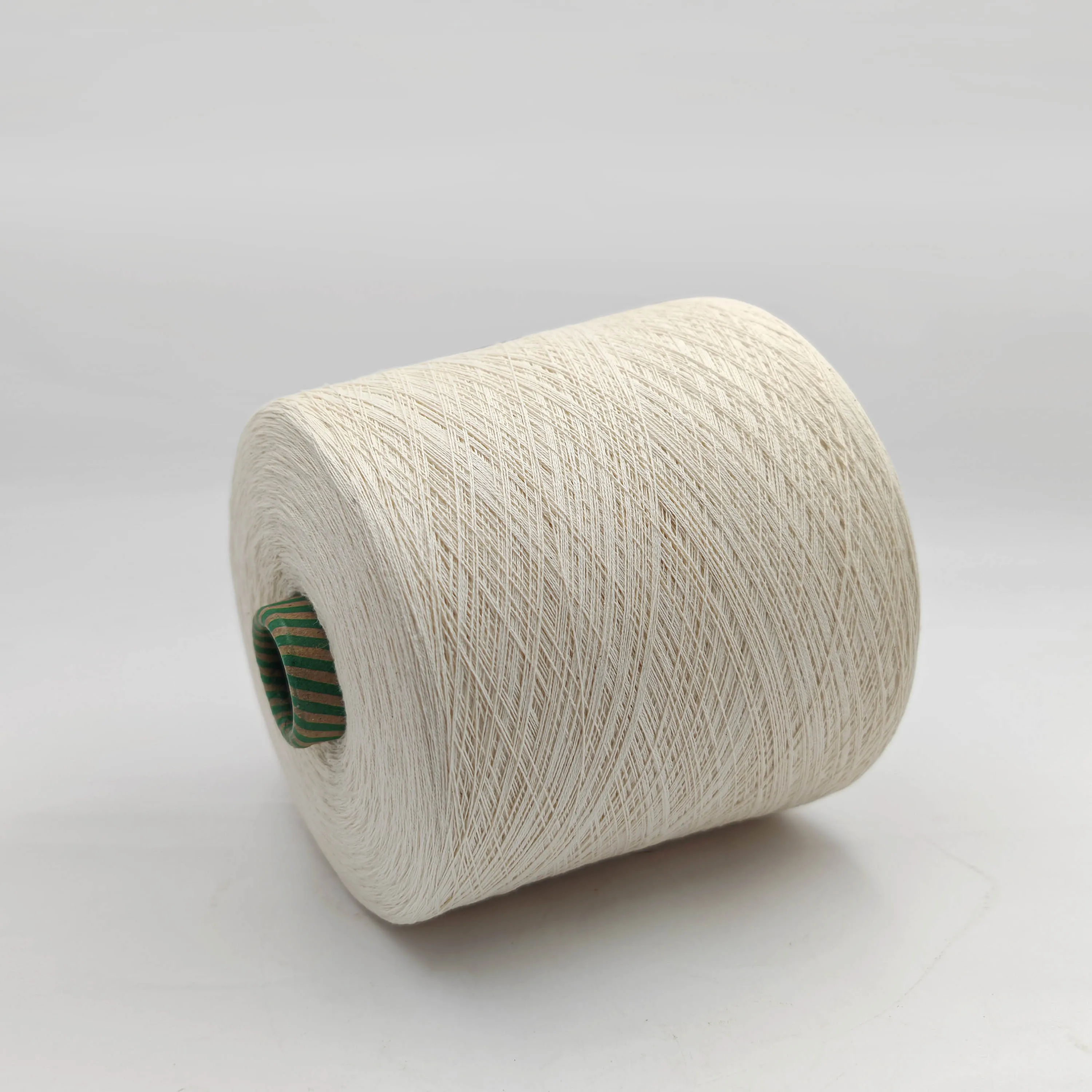 Skin friendly Professional production yarn cotton 10-22 gauge knitting 100% carded 8/2 cibe