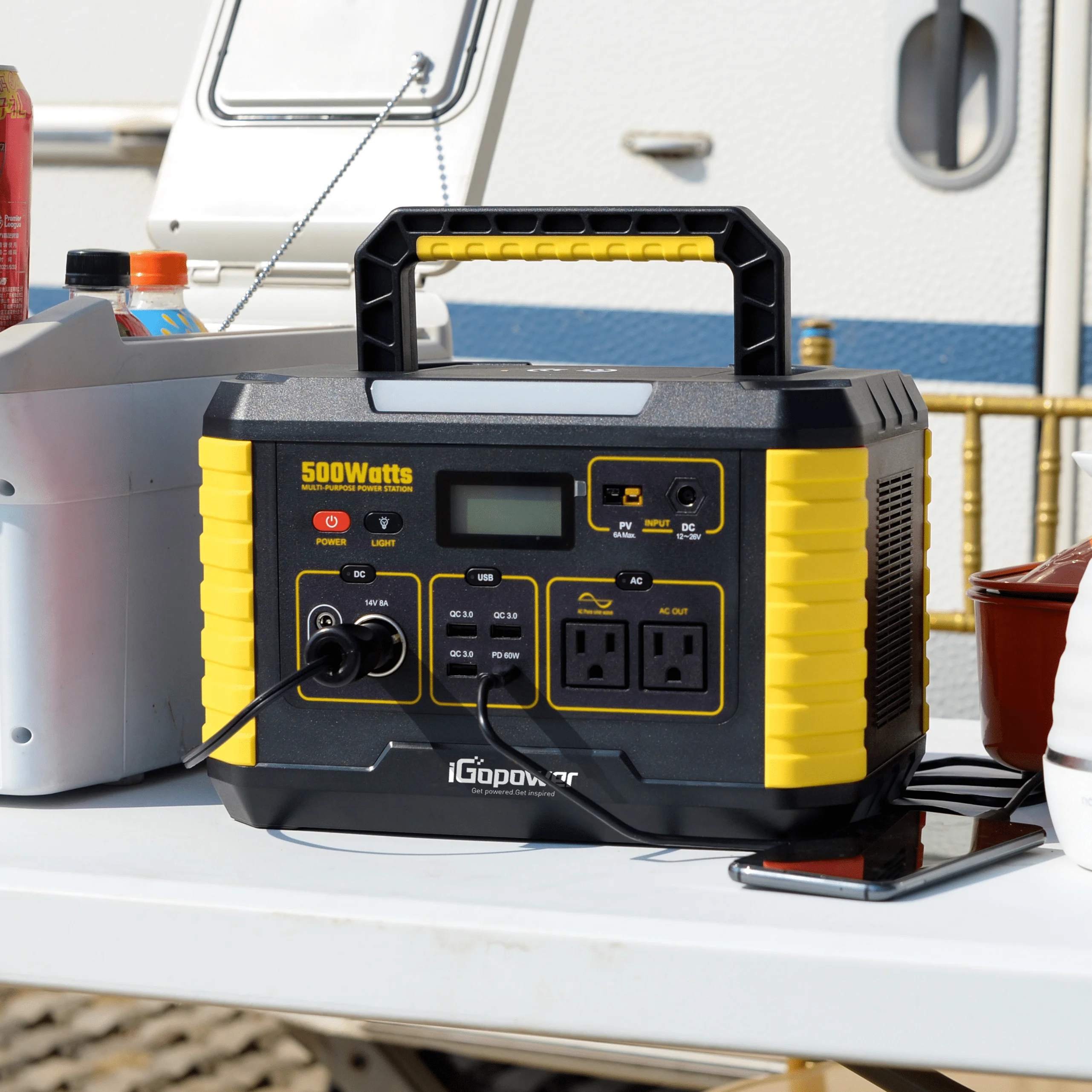 Индивидуальный литий-ионный 1000 ватт солнечный генератор Power Bank 500 Вт 1000 Вт портативная электростанция Powre Supply