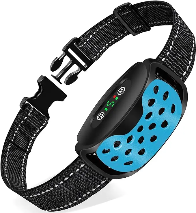 Europe Hot Anti Bark Dog Collar 100% Safe No Shock IP67 Waterproof Beep Vibration Training Collar CE Certificates for Dogs